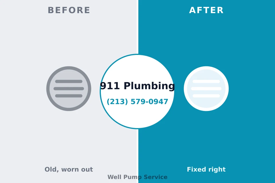 Before and after: plumbing repair Milford, OH